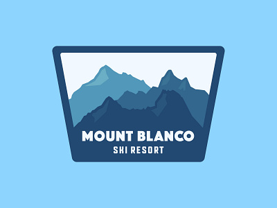 Ski Resort logo - Daily Logo Challenge - 08