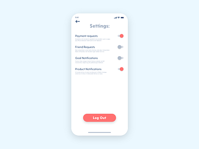 Settings - DailyUI - 007 dailyui dailyui007 design experience interface settings settings ui ui user ux