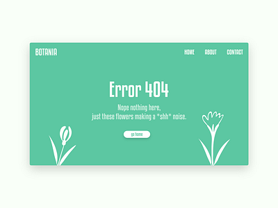 Error 404 - Daily UI 008 404 dailyui dailyui 008 error 404 experience interface ui user web web design webpage