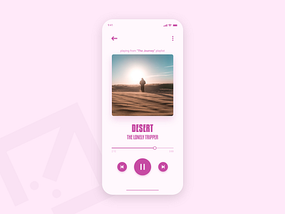 Music Player - DailyUI - 009