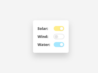 Switch - DailyUI - 015