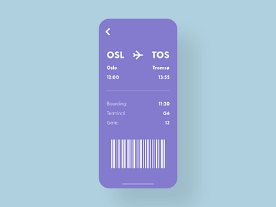 Boarding Pass - DailyUI - 024 airplane boarding boarding pass challenge daily dailychallenge dailyui dailyui 024 experience flight fly interaction interface plane plane ticket ticket ui user