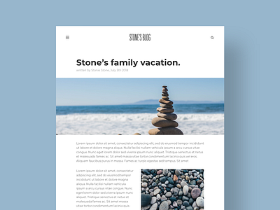 Blog Post - DailyUI - 035 article blog blog page blog post blog website blogger challenge daily dailychallenge dailydesign dailydesignchallenge dailyui dailyui 035 dailyuichallenge experience interaction interface ui uichallenge user