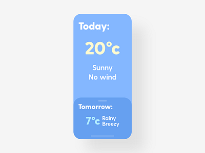 Weather - DailyUI - 037 challenge daily dailychallenge dailydesign dailydesignchallenge dailyui dailyui 037 dailyuichallenge experience interaction interface rainy sunny thermometer ui user weather weather app