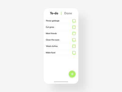 ToDo List - DailyUI - 042 challenge daily dailychallenge dailydesign dailyui dailyui 042 dailyuichallenge experience goals interaction interface ixd to do to do list to do list todo list ui ui ux user ux