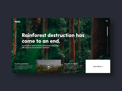 Trending - DailyUI - 069 challenge daily dailyui dailyui 069 dailyuichallenge dailyuidesign experience interaction interface ixd rainforest trending ui uidesign uiux user ux web website