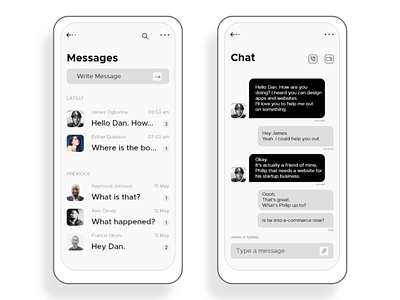 Messaging App Design app design application message app messaging messaging app ui ui design uidesign uiux uiuxdesign user experience user interface ux ux design