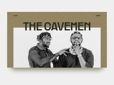 The Cavemen: Web Design design landing page design stay cavy the cavemen the cavemen. ui ui design uiux user experience user interface ux ux design