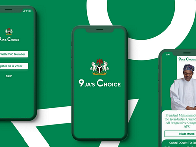 Voting App Design app design nigeria ui ui design user experience user interface ux ux design