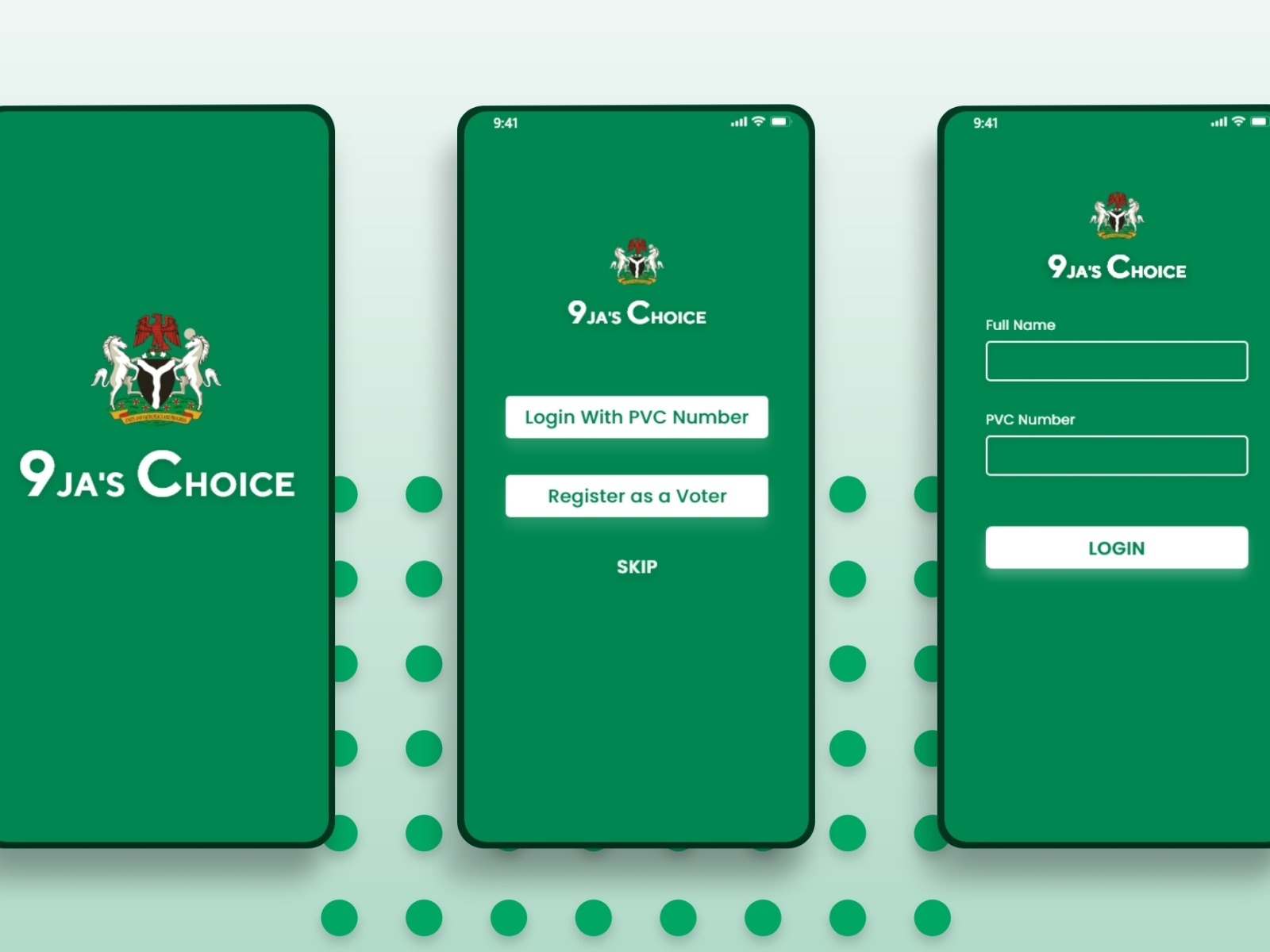 Voting App Design by Daniel Emenike on Dribbble