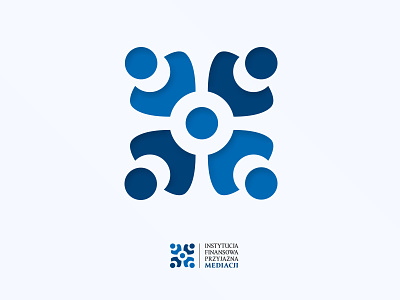 Logo design - Mediations blue branding design digital art identity logo mediation vector