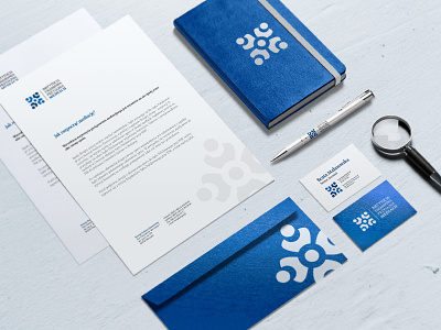Mediations - Stationery blue branding businesscards design identity logo mediation stationery