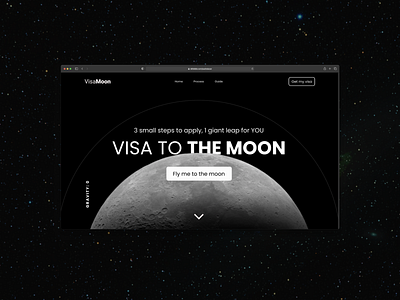 Visa to the moon Website