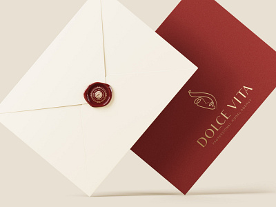 Dolce vita. Model agency branding dimusbaev logo logo design minimalism model model agency postcard stroke visit card