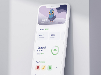 Pet control adobe illustrator animal app control design dimusbaev figma health icon minimalism pet ui ux vector web design webdesign white