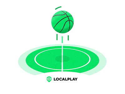 LOCALPLAY - Sports App animation app ball flat football localplay motion design