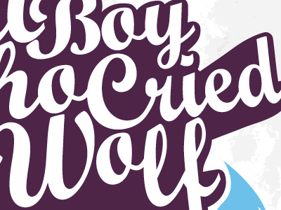 Cried Wolf logo type