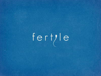 Fertile blue fertile logo sperm