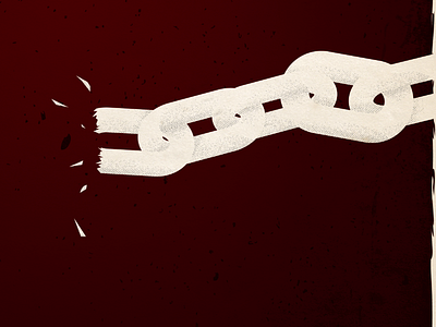 Escape WIP black chains movie poster red texture vector