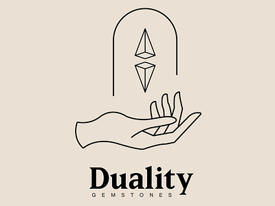 Duality - Minimal Logo brand design high end logo luxury minimal modern