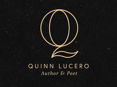 Quinn Lucero - Logo branding design high end identity logo logomark luxury minimal modern typography