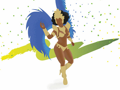 Carnaval art brasil brazil carnaval carnival design illustration shading