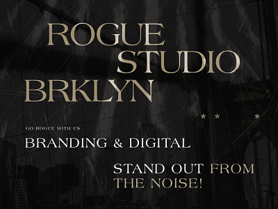 Rogue Studio branding branding agency design digital design go rogue graphic design identitydesign illustration logo design packaging design rogue studio typography web design web design agency