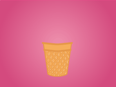 A Scoop of Dribbble animation dribbble dribbble ice cream hello dribbble ice cream pink scoop vector