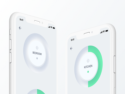Home Lights Neomorphic Controls buttons controls design dials iot neomorphic neomorphism ui ui ux ui design uidesign uidesigner uidesignpatterns uidesigns uiux