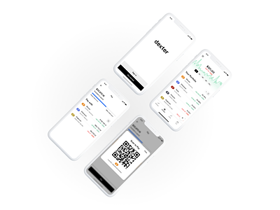Dexter Crypto Portfolio and Wallet bitcoin crypto cryptocurrency ethereum product design productdesign ui ux