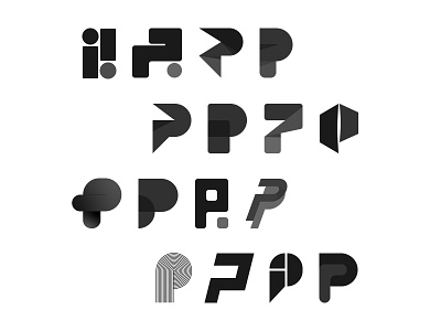 Lettermark P branding graphic design graphicdesign letter letter p lettering lettering challenge lettering logo lettermark lettermarkexploration typography