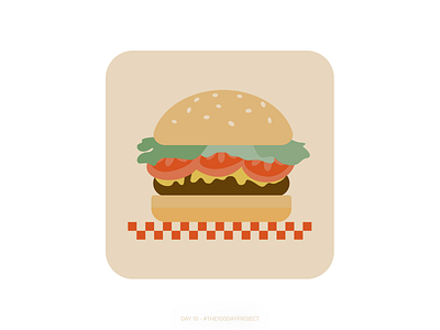 Day 10: a hamburger