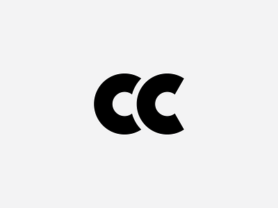 CC brand identity branding branding design cc design logo logo design minimal typography