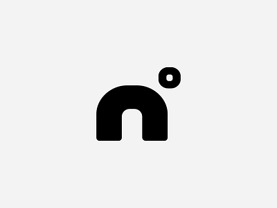 n° brand identity branding branding design logo logo design minimal startup startup logo typography