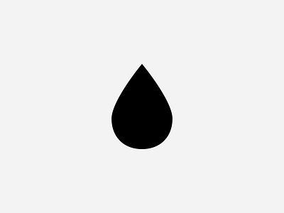 Drop brand identity logo design minimal