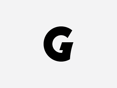 G logo design typography