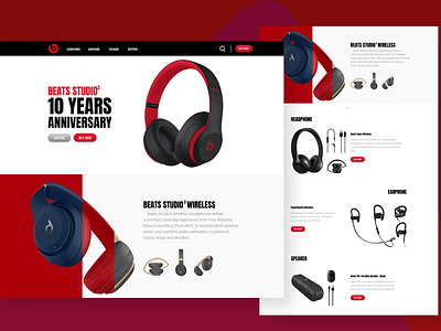 Beats website