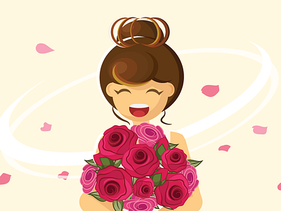 Valentine's day illustration vector