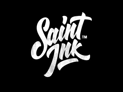 Saint Ink™ graphic maniac lettering logo original