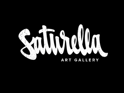 Logo for Art Gallery "Saturella"
