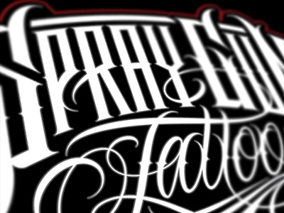 Spray gan tattoo dribbble preview