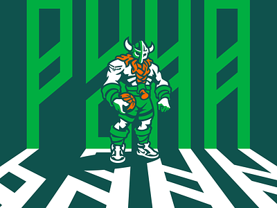Viking basketball character design graphic maniac illustration mascot mascot design runa bc sports design viking