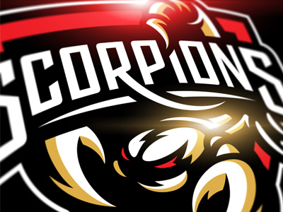 Abu Dhabi Scorpions abu dhabi scorpions adhl graphic maniac hockey logo scorpion sports logo