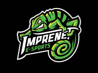 Imprenet E-Sports branding chameleon e sport graphic maniac imprenet logo mascot sports branding sports logo