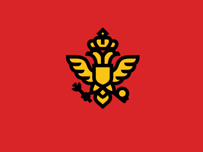 Russian crest branding crest eagle graphic maniac logo russia symbol
