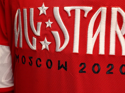 KHL All Star 2020 Moscow all star graphic maniac hockey khl lettering moscow sport sports branding вязь кхл москва спорт форма хоккей