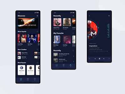 Music interface exercises