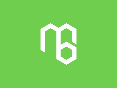 M6 branding green logo
