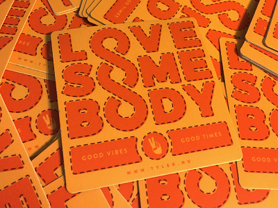 Love Somebody Forever Stickers