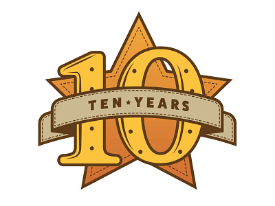 10 Year Anniversary Logo